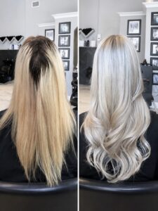 root touch up icy blonde
